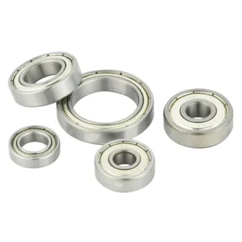 10-Pack 683-2RS Deep Groove Ball Bearings, 3-7-3 Size, Double Rubber Seal, ABEC-3 Rating