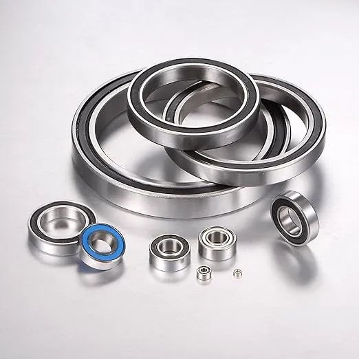 16002-2RS Deep Groove Ball Bearing, 10PCS 15mm X 32mm X 8mm Chrome Steel Zv4 Double Rubber Sealed Bearing China Factory