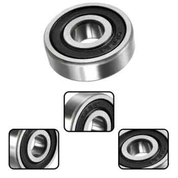 6200-2RS Deep Groove Ball Bearing 10x30x9mm Double Sealed