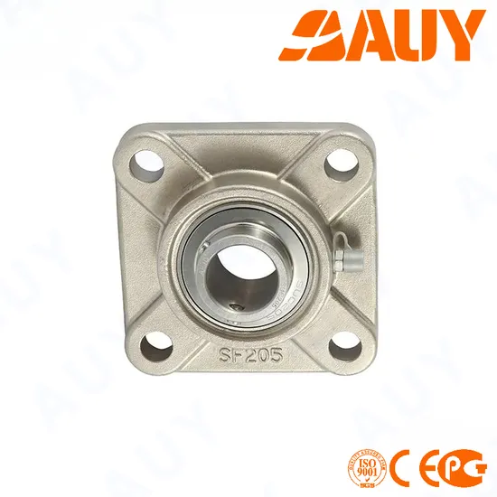 Auy-Anti-Corrosion-Hot-Sale-F4b-115-Lf-Ah-115-Lf-Ah-F4b-108-Wf-108-Wf-F4b-014-TF-014-TF-Y-Bearings-Pillow-Block-Bearing