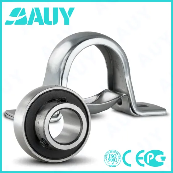 Auy P2BC-20M-TPZM Pillow Block Bearing Stainless Housing High Load Capacity