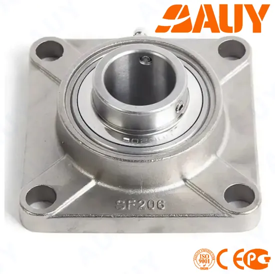 Auy-High-Satisfaction-ODM-F4bm-108-TF-Ah-108-TF-Ah-Fyk-40-TF-Fyj-45-Kf-Stainless-Housing-Pillow-Block-Bearing