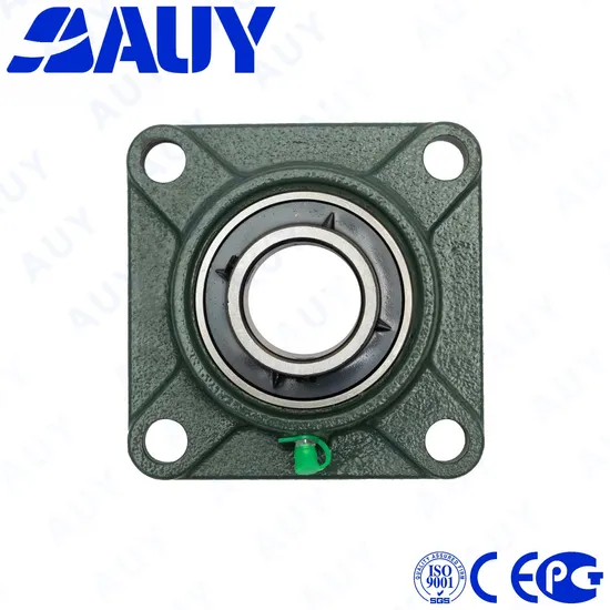 Auy-High-Strength-High-Satisfaction-F4bc-35m-Tpzm-35m-Tpzm-F4b-107-FM-107-FM-Ucf-206-19-206-19-Square-Flanged-Ball-Bearing-Unit-Pillow-Block-Bearing
