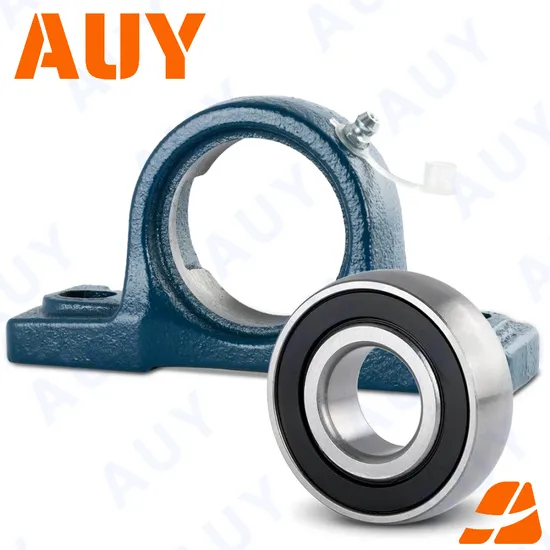 Auy-Hot-Sale-High-Strength-P2b-012-Wf-Ah-012-Wf-Ah-P2b-104s-FM-104s-FM-Sywk-25-Yta-Cast-Iron-Housing-Pillow-Block-Bearing