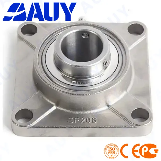 Auy-Manufacturing-Machinery-Existing-Goods-Fy-2-7-16-Dutf-Fy-45-Wdw-Fyj-45-TF-Flanged-Ball-Bearing-Units