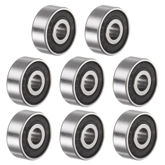 China Manufacturer 624-2RS Deep Groove Ball Bearings, Chrome Steel Z4 Double Rubber Sealed Bearing 4mm X 13mm X 5mm
