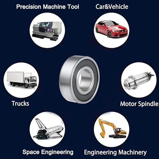 Rich-Stock-Electric-Bike-Deep-Groove-Ball-Bearing-6000-Zju-Bearing-China