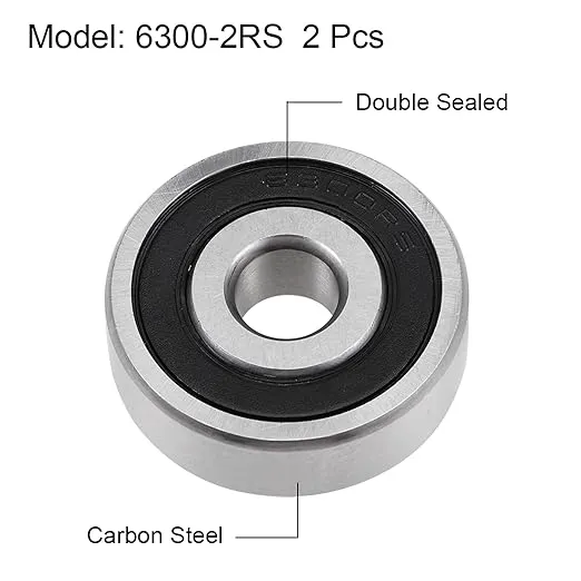 Zju-10PCS-6300RS-Deep-Groove-Ball-Rolling-Bearing-6300-RS-6300RS-10-35-11mm-10-35-11-P6-C3-Bearing-Steel-Material