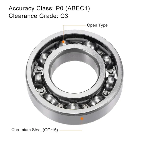 Zju-6206-Deep-Groove-Ball-Bearings-30mm-Bore-62mm-Od-16mm-Thick-C3
