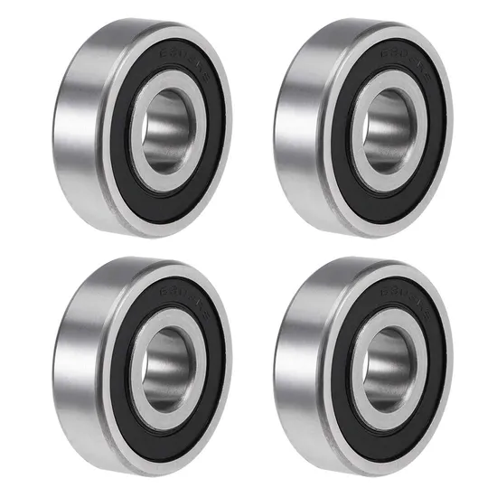 Zju Bearing 6303-2RS Double Rubber Seal Bearings 17X47X14mm, Pre-Lubricated and Stable Performance and Cost Effective, Deep Groove Ball Bearings