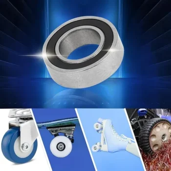 Zju Brand Mr137-2RS Deep Groove Ball Bearings P6 7X13X4mm Lubricated Bearings Double Rubber Seal Black Silver Tone Scooter Skateboard Wheel China Factory