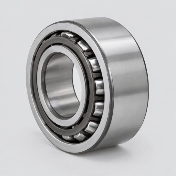 Cylindrical Roller Bearing bearing units ready for installation on an industrial belt conveyor