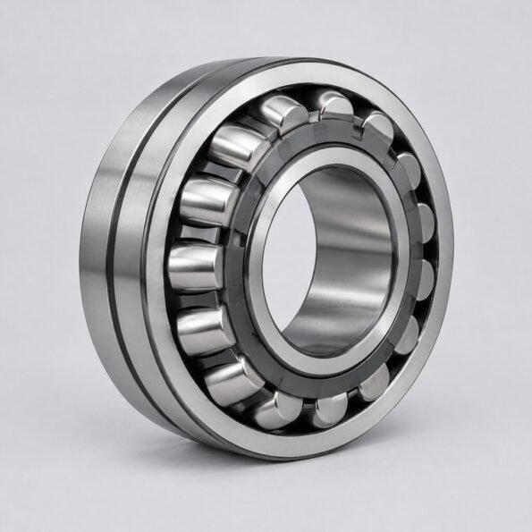 Spherical Roller Bearing bearing units ready for installation on an industrial belt conveyor